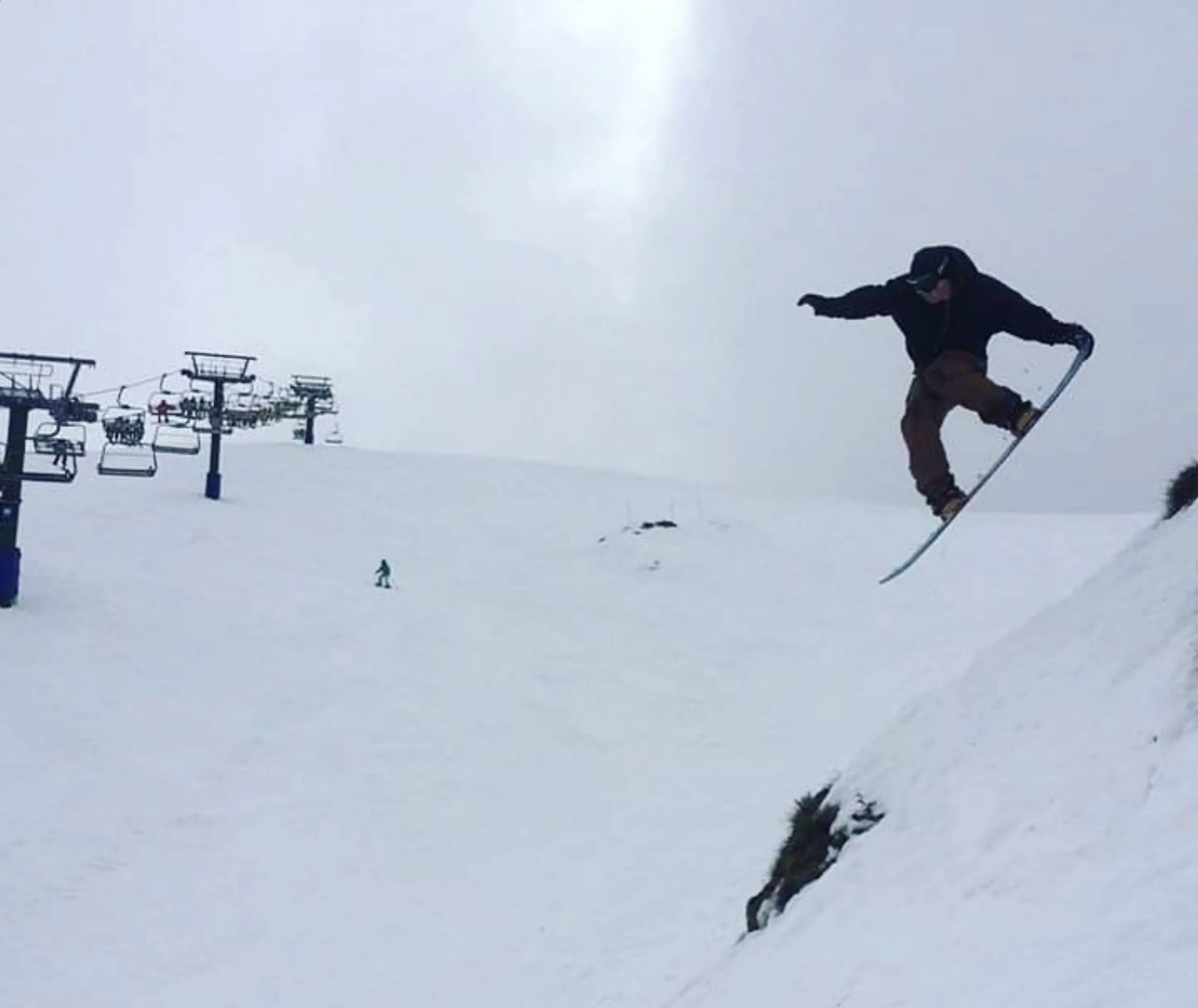 advanced skiers
